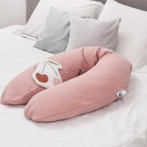 Hoes Voedingskussen Comfy Big - Tetra Pink - Doomoo