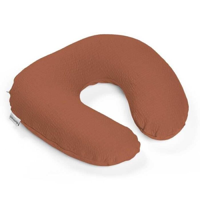 Hoes Voedingskussen Softy - Tetra Terracotta - Doomoo