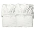Hoeslaken 120x60 - 2 stuks - Snow - Leander