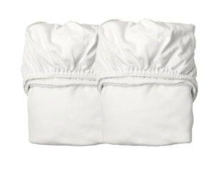 Hoeslaken 120x60 - 2 stuks - Snow - Leander