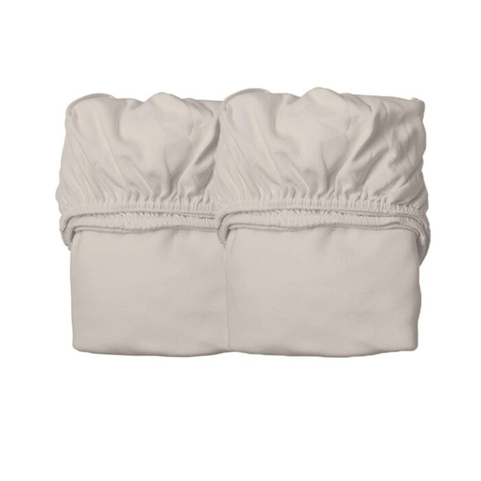 Hoeslaken 140x70 - 2 stuks - Cappuccino - Leander
