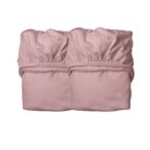 Hoeslaken 140x70 - 2 stuks - Dusty Rose - Leander