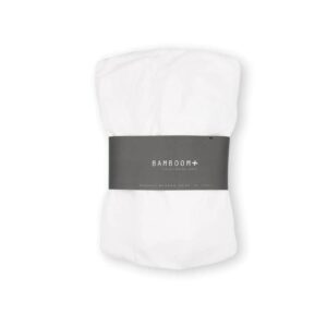 Hoeslaken Ledikant - 60x120 - Wit - Bamboom