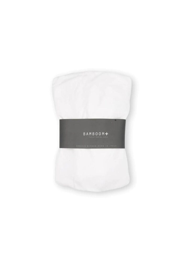 Hoeslaken Ledikant - 60x120 - Wit - Bamboom