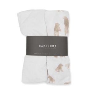 Hoeslaken Wieg 2 stuks - Bears - Bamboom