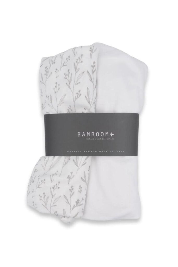 Hoeslaken Wieg 2 stuks - Primavera - Bamboom