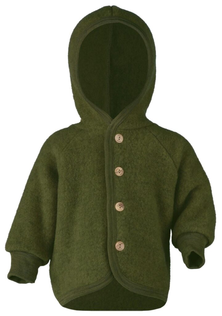 Hooded Jacket - Green - Engel