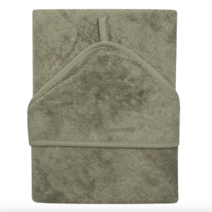 Hooded towel (74x74) - Whisper Green - Timboo