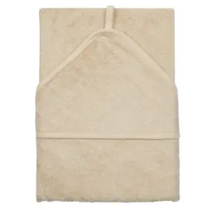 Hooded towel XXL (95x95) - Frosted Almond - Timboo