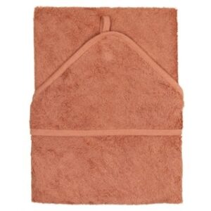 Hooded towel XXL (95x95) - Sunrise Orange - Timboo