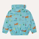 Horses Allover Windbreaker - Blue - The Campamento