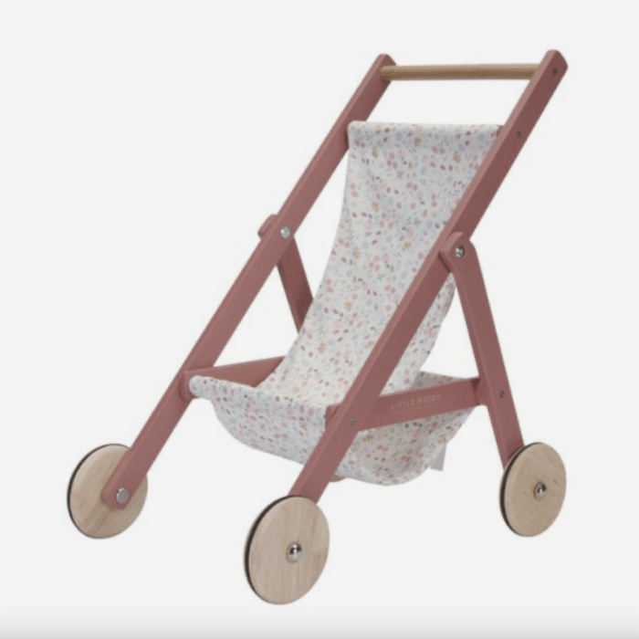 Houten Poppenbuggy - Little Dutch