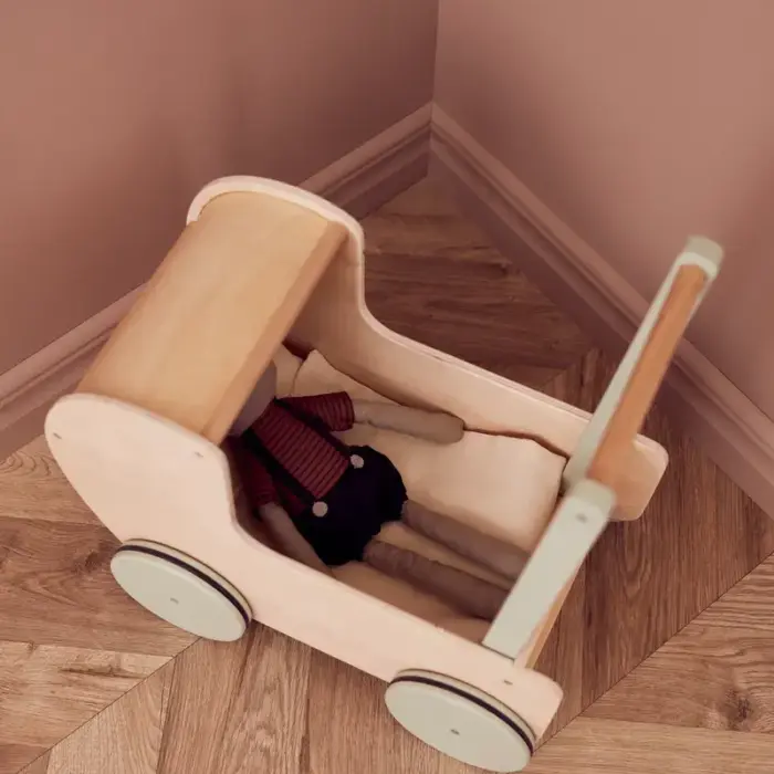 Houten poppenwagen - Naturel - Kid's Concept
