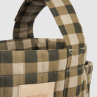 Hyde Park Stroller Organizer - Green Checks - Nobodinoz