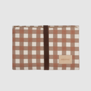 Hyde Park Waterproof Verzorgingsmatje - Terracotta Checks - Nobodinoz