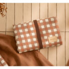 Hyde Park Waterproof Verzorgingsmatje - Terracotta Checks - Nobodinoz