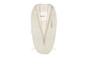 Inbakerslaapzak Mini 3/6M - Cotton - Green Stripes - Puckababy