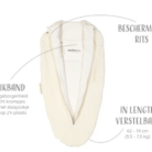 Inbakerslaapzak Mini 3/6M - Teddy - Pure - Puckababy