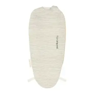 Inbakerslaapzak Piep 0-3M - Cotton - Green Stripes - Puckababy