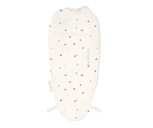 Inbakerslaapzak Piep 0-3M - Cotton - Hearts Confetti - Puckababy