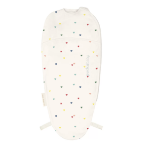 Inbakerslaapzak Piep 0-3M - Cotton - Hearts Confetti - Puckababy