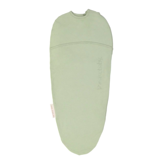 Inbakerslaapzak Piep 0-3M - Cotton - Olive - Puckababy Inbakerslaapzak Piep 0-3M - Cotton - Olive - Puckababy