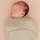 Inbakerslaapzak Piep 0-3M - Cotton - Olive - Puckababy
