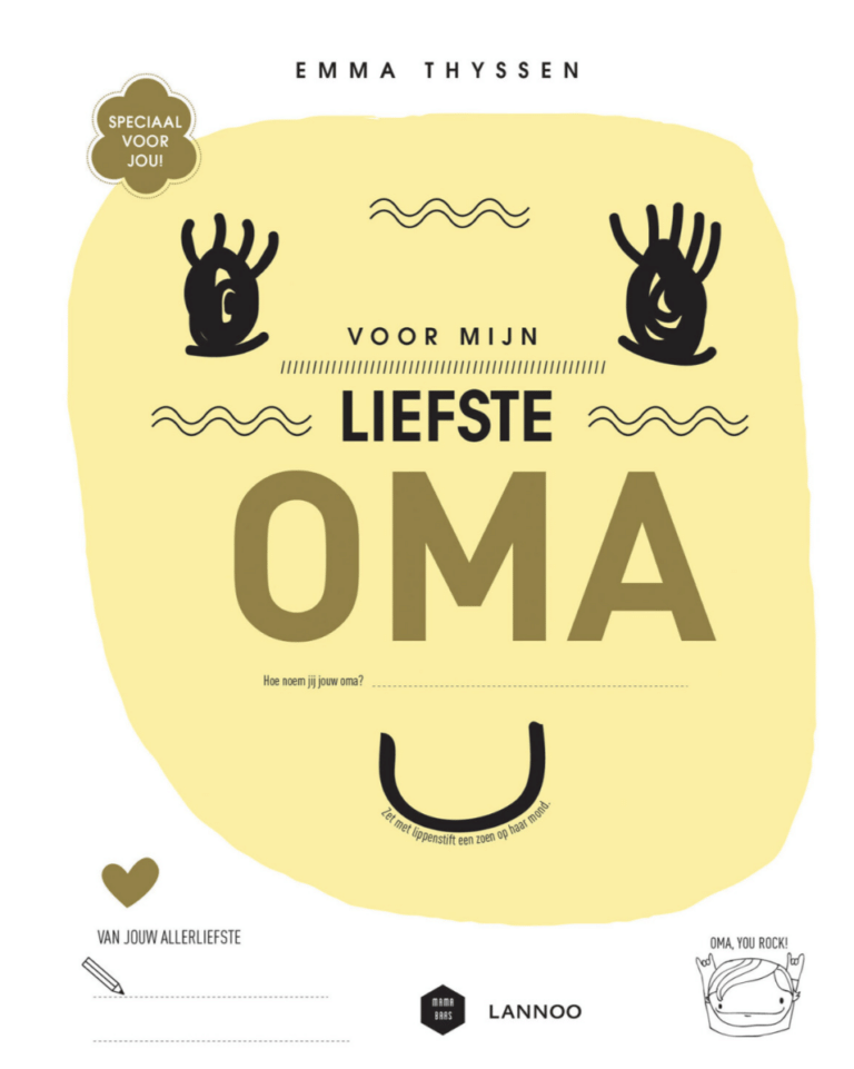 Invulboekje - Voor mijn liefste Oma Invulboekje - Voor mijn liefste Oma