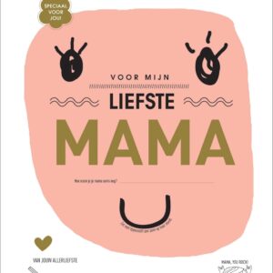 Invulboekje - Voor mijn liefste mama