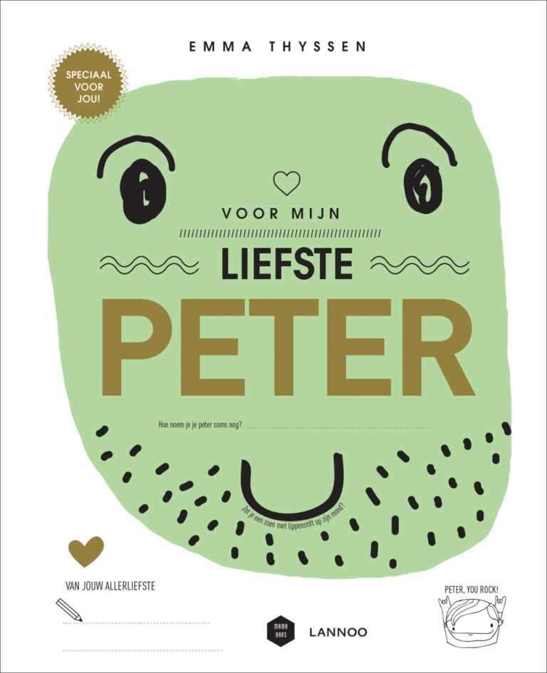 Invulboekje - Voor mijn liefste peter