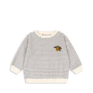 Itty Sweat Shirt - Flint Stripe - Konges Slojd