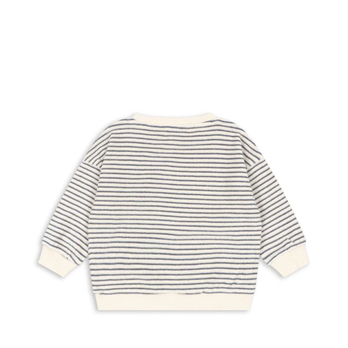 Itty Sweat Shirt - Flint Stripe - Konges Slojd