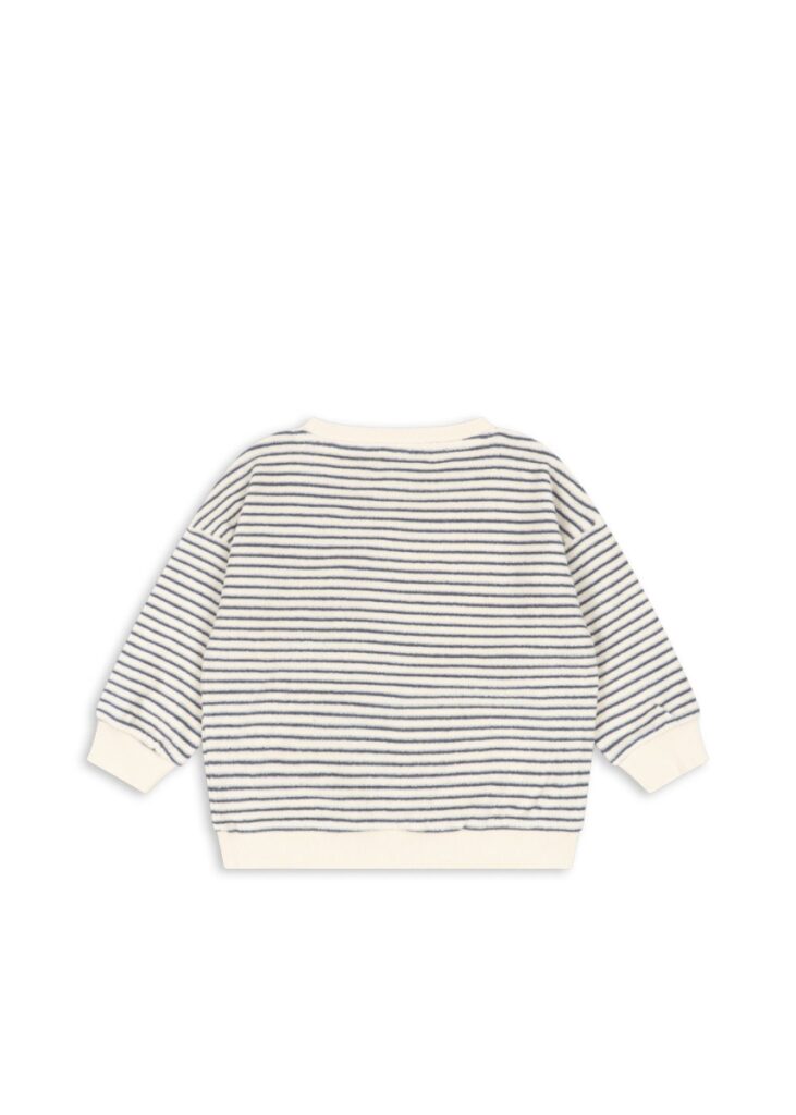 Itty Sweat Shirt - Flint Stripe - Konges Slojd Itty Sweat Shirt - Flint Stripe - Konges Slojd