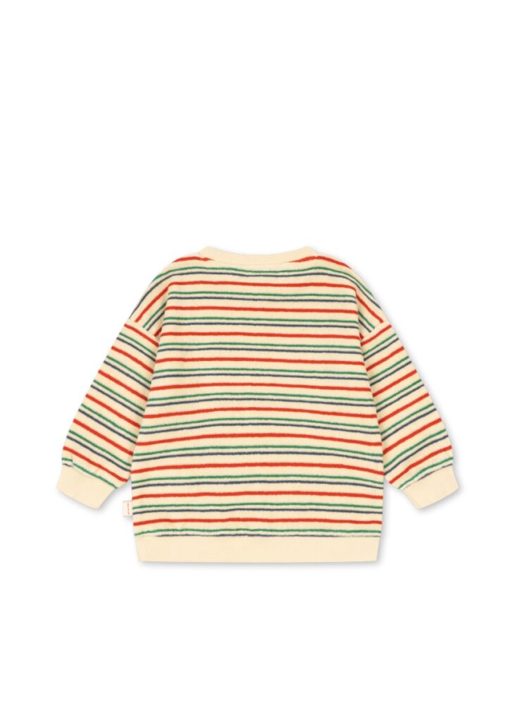 Itty Sweat Shirt - Kick Stripe - Konges Slojd Itty Sweat Shirt - Kick Stripe - Konges Slojd