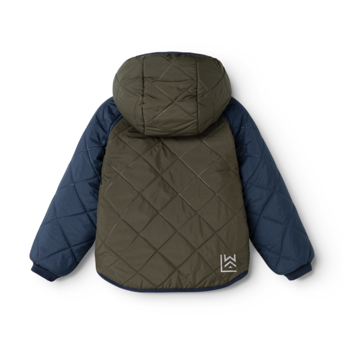 Jackson Reversible Jacket - Army brown / Classic navy - Liewood