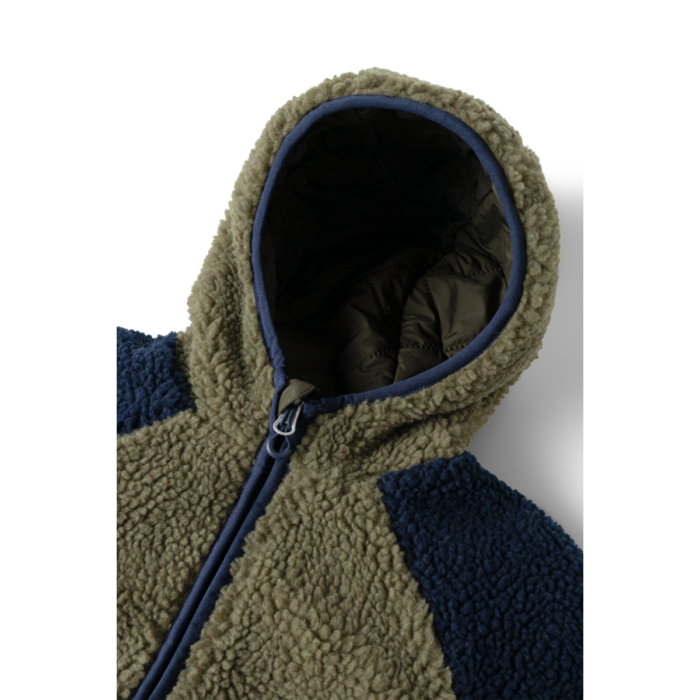Jackson Reversible Jacket - Army brown / Classic navy - Liewood