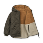 Jackson Reversible Jacket - Army brown mix - Liewood