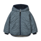 Jackson Reversible Jacket - Whale blue multi mix - Liewood