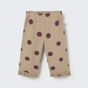Jane Polka Dot Pants - Stone - My Little Cozmo