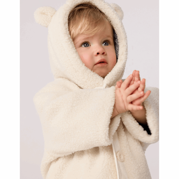 Jas Teddy - Milk - Petit Bateau Jas Teddy - Milk - Petit Bateau
