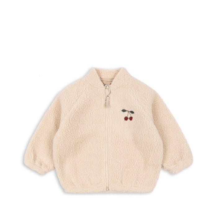 Jazz Teddy Bomber - Sand Dollar - Konges Slojd Jazz Teddy Bomber - Sand Dollar - Konges Slojd