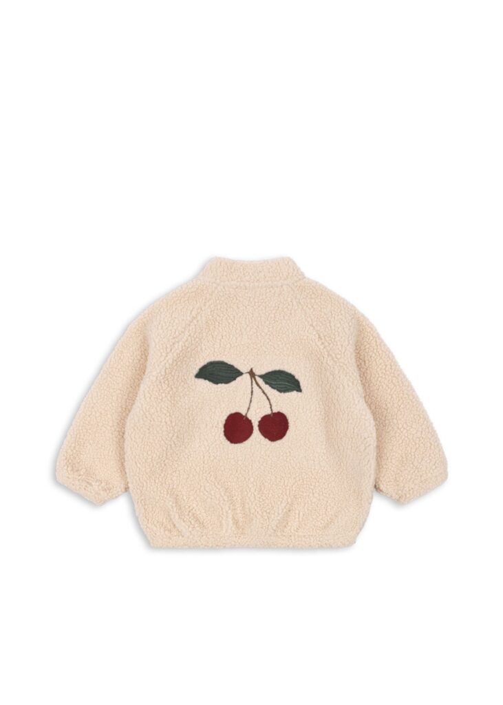 Jazz Teddy Bomber - Sand Dollar - Konges Slojd Jazz Teddy Bomber - Sand Dollar - Konges Slojd