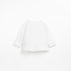 Jersey LS Tshirt Ruffles - Seagull - Play Up
