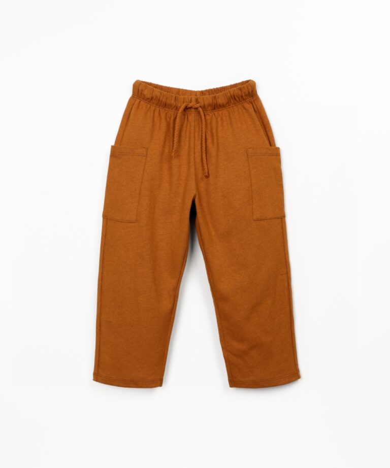 Jersey Trousers - Brick - Play Up Junior