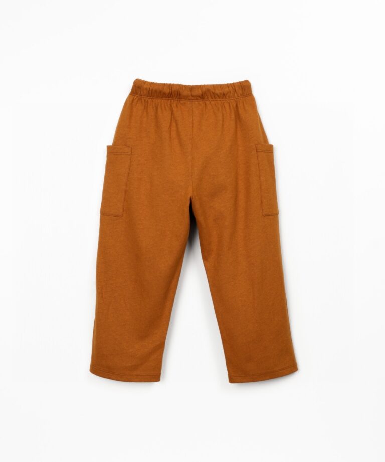 Jersey Trousers - Brick - Play Up Junior
