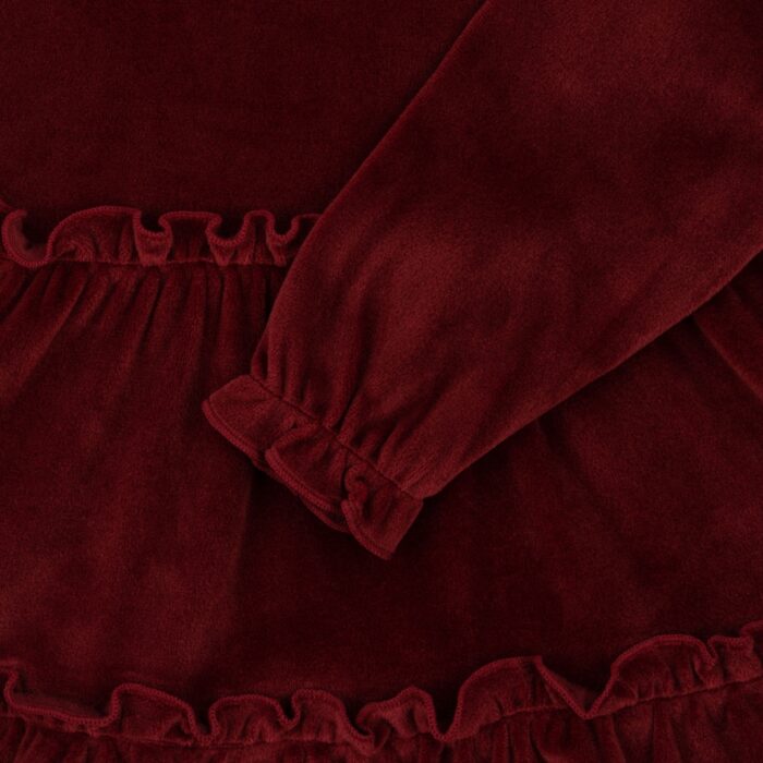 Jingle Dress - Velours Jolly Red - Konges Slojd Jingle Dress - Velours Jolly Red - Konges Slojd
