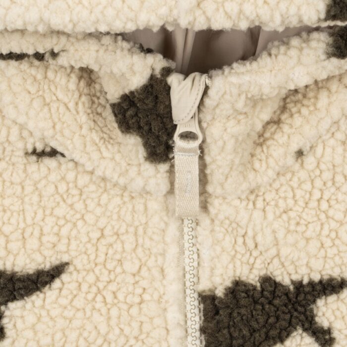 Jody Teddy Hoodie - Dino Silhouette - Konges Slojd Jody Teddy Hoodie - Dino Silhouette - Konges Slojd