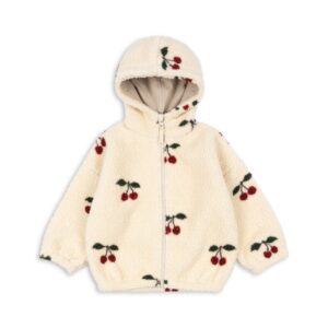 Jody Teddy Hoodie - Ma Grande Cerise - Konges Slojd