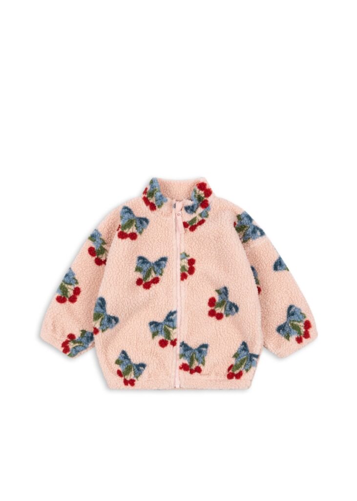 Jody Teddy Jacket - Amarena Rose - Konges Slojd