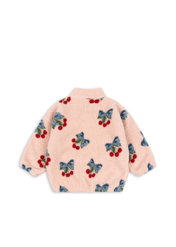 Jody Teddy Jacket - Amarena Rose - Konges Slojd Jody Teddy Jacket - Amarena Rose - Konges Slojd